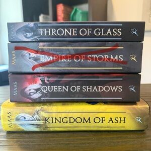 Throne of Glass Series Original Book Covers